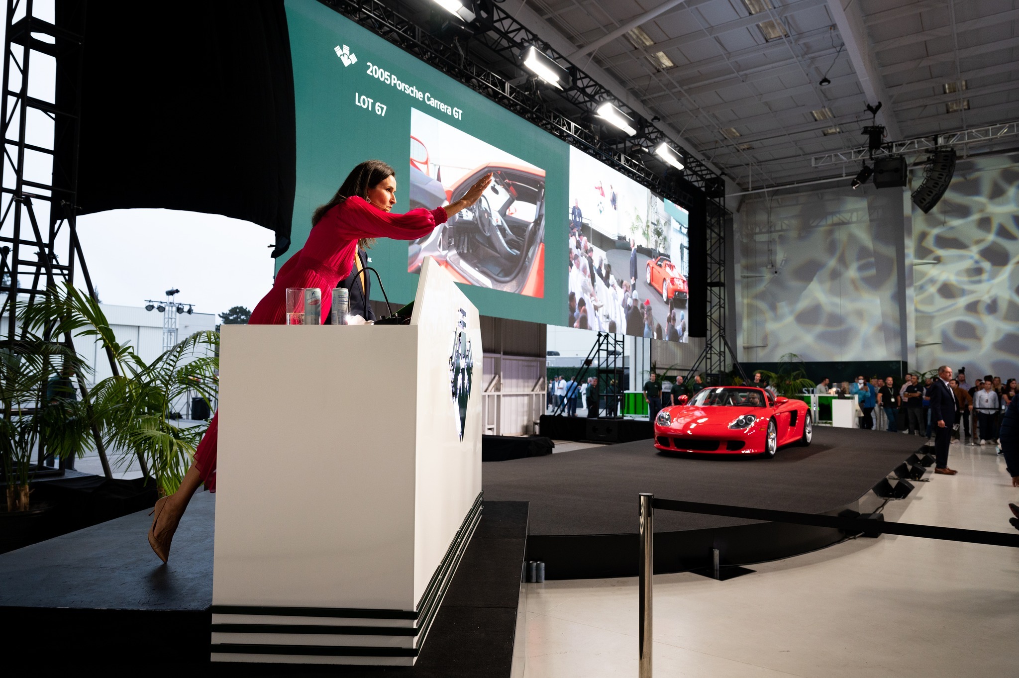 Lydia Fenet auctioneering