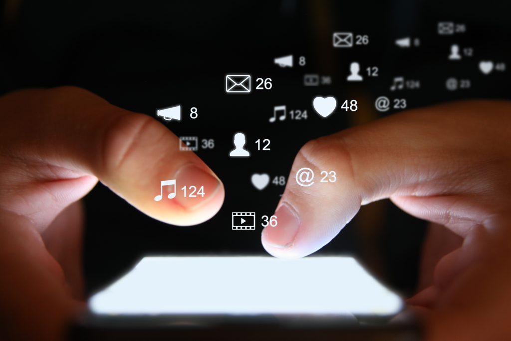 Social media marketing network communication mobile phone app - JoberTalk social media marketing